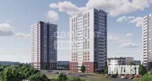 3-к квартира, строящийся дом, 70м2, 2/19 этаж