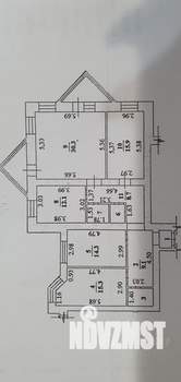 4-к квартира, вторичка, 115м2, 8/10 этаж