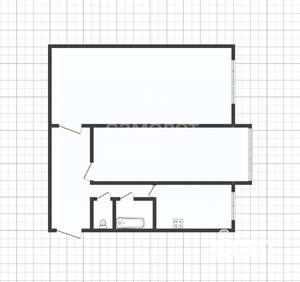 2-к квартира, вторичка, 49м2, 4/5 этаж