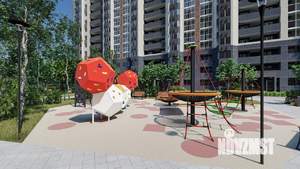 2-к квартира, строящийся дом, 71м2, 17/18 этаж
