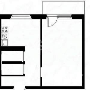 1-к квартира, вторичка, 33м2, 2/9 этаж
