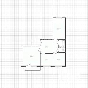 3-к квартира, вторичка, 64м2, 8/9 этаж