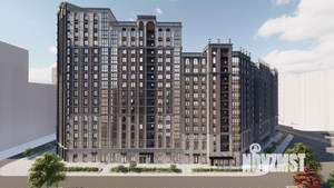 1-к квартира, строящийся дом, 34м2, 13/15 этаж