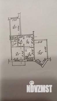 3-к квартира, вторичка, 62м2, 2/10 этаж