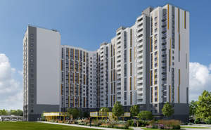 2-к квартира, сданный дом, 67м2, 1/18 этаж
