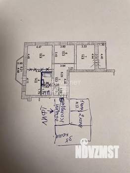 3-к квартира, вторичка, 93м2, 8/10 этаж