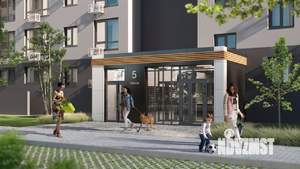 1-к квартира, сданный дом, 40м2, 14/18 этаж