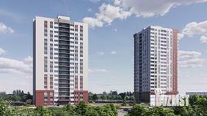 2-к квартира, строящийся дом, 54м2, 12/21 этаж