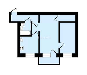 2-к квартира, вторичка, 46м2, 4/5 этаж
