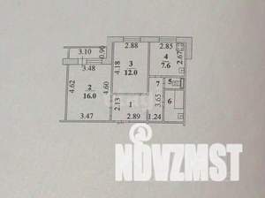 2-к квартира, вторичка, 52м2, 5/10 этаж