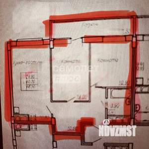3-к квартира, вторичка, 60м2, 16/17 этаж