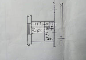 1-к квартира, вторичка, 15м2, 1/5 этаж