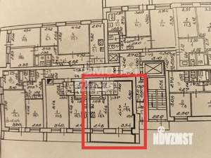 1-к квартира, вторичка, 38м2, 8/12 этаж