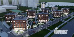 2-к квартира, строящийся дом, 59м2, 4/5 этаж
