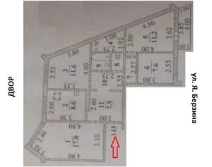 4-к квартира, вторичка, 76м2, 4/10 этаж