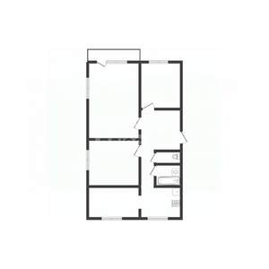 3-к квартира, вторичка, 61м2, 1/5 этаж