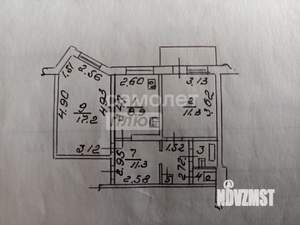 2-к квартира, вторичка, 53м2, 5/9 этаж