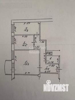 2-к квартира, вторичка, 85м2, 5/10 этаж