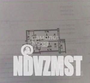 1-к квартира, вторичка, 42м2, 19/20 этаж