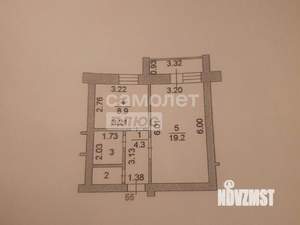 1-к квартира, вторичка, 38м2, 4/10 этаж