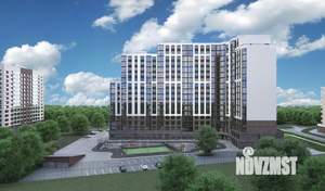 1-к квартира, строящийся дом, 55м2, 3/17 этаж