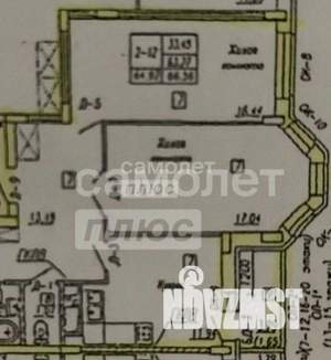 2-к квартира, вторичка, 63м2, 10/21 этаж