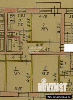 2-к квартира, вторичка, 52м2, 3/5 этаж