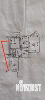 3-к квартира, вторичка, 72м2, 7/9 этаж