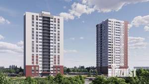 1-к квартира, строящийся дом, 42м2, 12/19 этаж
