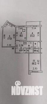 3-к квартира, вторичка, 62м2, 2/9 этаж