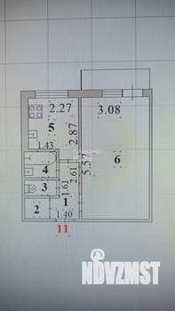 1-к квартира, вторичка, 30м2, 4/5 этаж