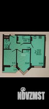 2-к квартира, вторичка, 56м2, 10/22 этаж
