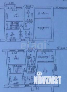 4-к квартира, вторичка, 143м2, 4/6 этаж