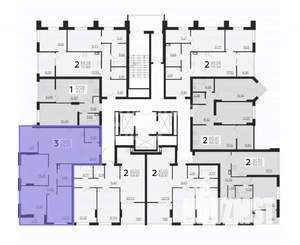 3-к квартира, вторичка, 88м2, 10/24 этаж