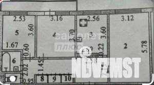 3-к квартира, вторичка, 65м2, 6/9 этаж