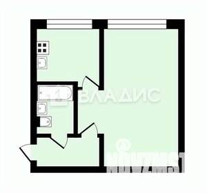 1-к квартира, вторичка, 31м2, 1/5 этаж