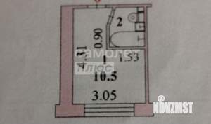 Студия квартира, вторичка, 13м2, 3/5 этаж
