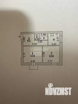 2-к квартира, вторичка, 49м2, 2/2 этаж