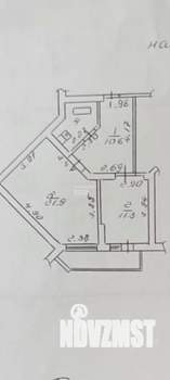 1-к квартира, вторичка, 49м2, 3/8 этаж