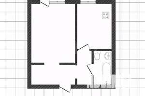 1-к квартира, вторичка, 35м2, 1/9 этаж