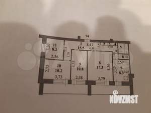 4-к квартира, вторичка, 75м2, 5/9 этаж