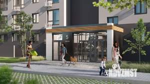 1-к квартира, сданный дом, 32м2, 4/17 этаж