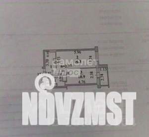 1-к квартира, вторичка, 42м2, 19/20 этаж