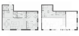 2-к квартира, сданный дом, 101м2, 1/25 этаж