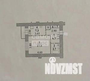 1-к квартира, вторичка, 37м2, 13/16 этаж