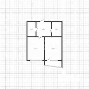 1-к квартира, вторичка, 42м2, 14/17 этаж