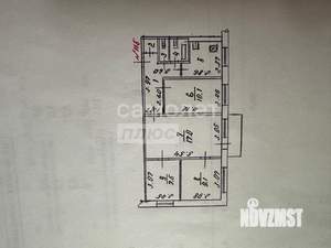 4-к квартира, вторичка, 60м2, 4/5 этаж