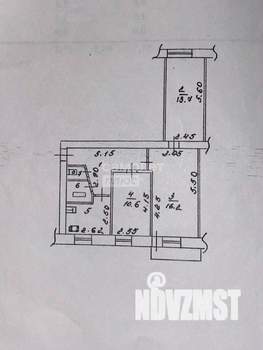 3-к квартира, вторичка, 50м2, 5/5 этаж
