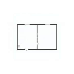 1-к квартира, вторичка, 27м2, 3/5 этаж