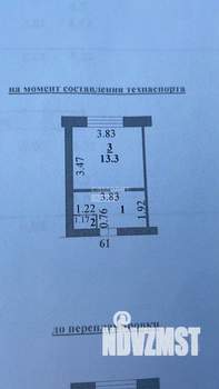 1-к квартира, вторичка, 21м2, 5/5 этаж